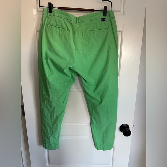 Patagonia Lime Green Ankle Pants - Picture 2 of 3